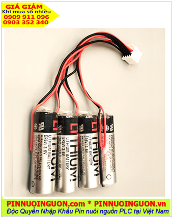 Pin Toshiba ER6V; Pin ER6V; Pin nuôi nguồn PLC Toshiba ER6V lithium 3.6v AA 2000mAh _Xuất xứ Nhật